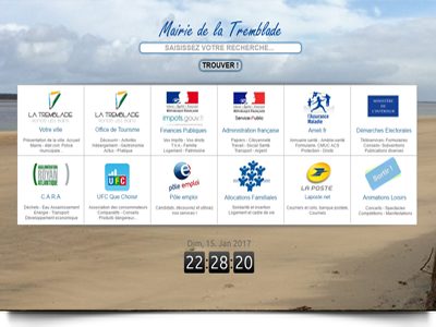 Site internet Mairie de La Tremblade